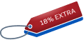18% extra